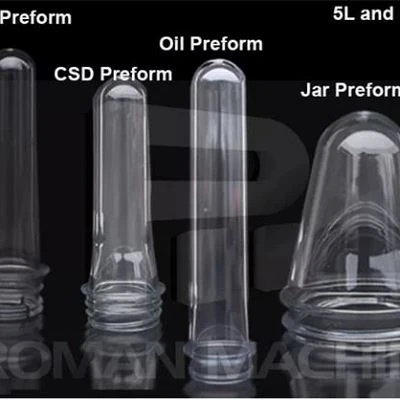 Préforme de bouteille d'eau PET de 500 ml
